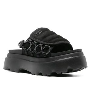 UGG Callie Black Slide Size 7